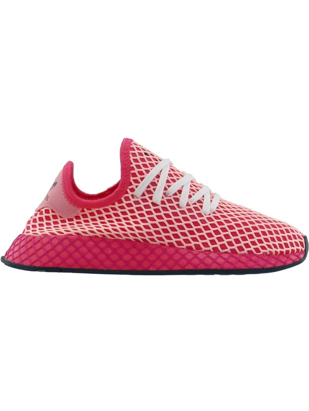 Women’s Adidas deerupt runner real pink mesh sneaker shoes